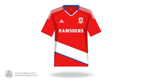 Beetot Kit: Middlesbrough FC Kit 16/17