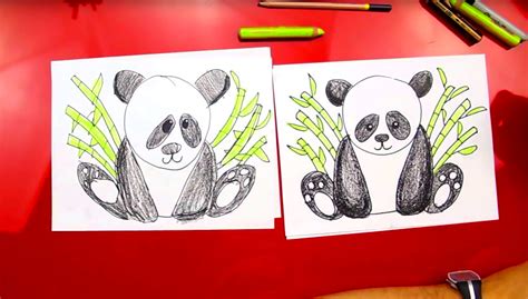 How To Draw A Panda - Art For Kids Hub