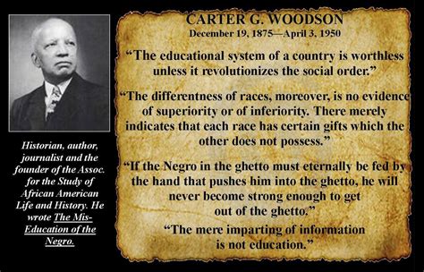 Carter G Woodson Quotes - ShortQuotes.cc