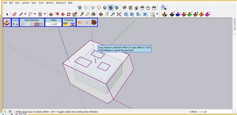 SketchUp joint push pull | Learn the basic working methodology