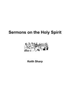 Sermon Outlines on the Holy Spirit / sermon-outlines-on-the-holy-spirit ...