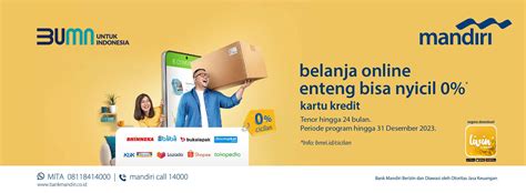 Promo Bank Mandiri - Homecare24