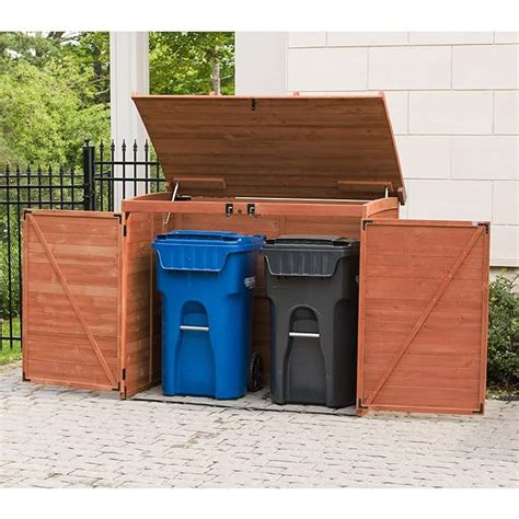 Best Outdoor Garbage Can Storage Sheds and Enclosures