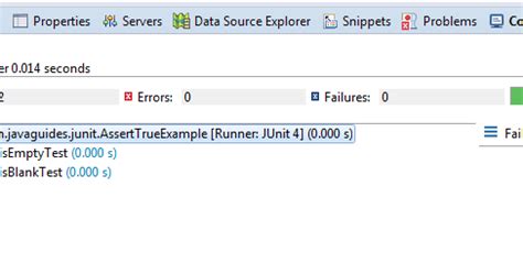 JUnit Assert.assertTrue() Method Example