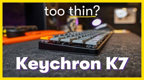 Keychron K7 Review, Unboxing, & Sound Test // The best TRAVEL, budget ...