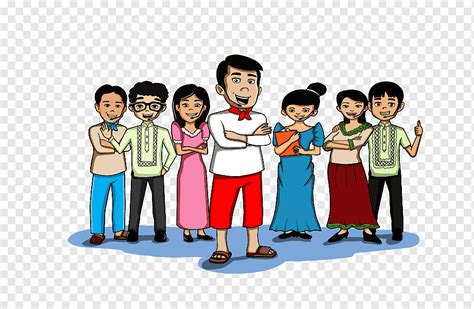 Filipino Culture And Tradition Clipart People