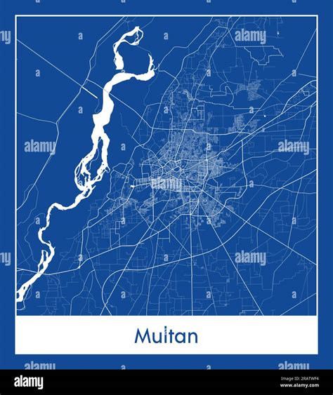 Multan map Stock Vector Images - Alamy