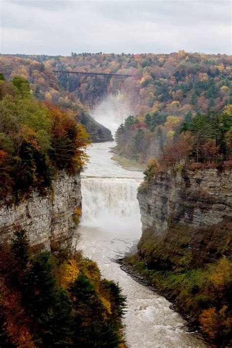 The Highest waterfall in New York | Letchworth State Park