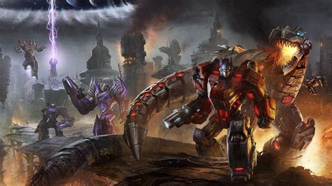 Transformers Fall Of Cybertron Dinobots Wallpaper