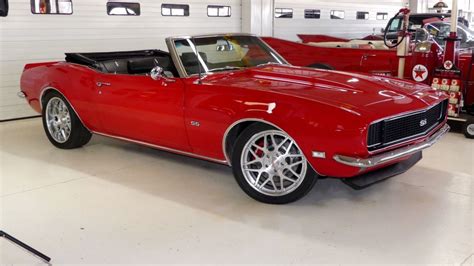 1968 Chevrolet Camaro 1319 Miles Red 2 Door Convertible 5.7 LS1 Manual ...