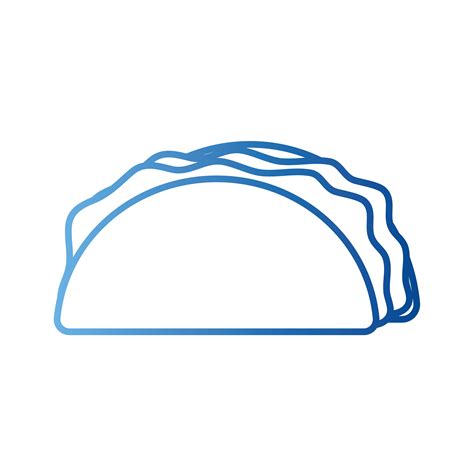 taco gradient style icon vector design 4060279 Vector Art at Vecteezy