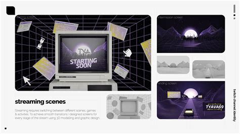 Twitch Streamer Branding and Assets on Behance