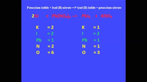 Balanced Chemical Equation For Hydrogen Peroxide And Potassium Iodide ...