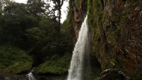 Waterfalls Cuetzalan Mexico Rainforest Can Represent Stock Footage ...