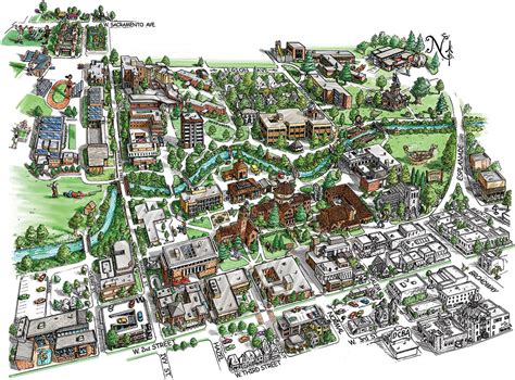 Csu Sacramento Campus Map - Oconto County Plat Map