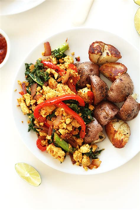 Simple Southwest Tofu Scramble | Minimalist Baker Recipes