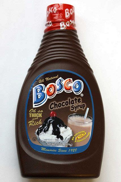 Bosco Chocolate Syrup | Chocolate syrup, Food, Chocolate