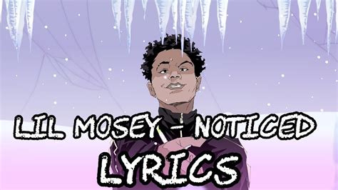 LIL MOSEY - NOTICED 🔥🔥🔥 (LYRICS) - YouTube