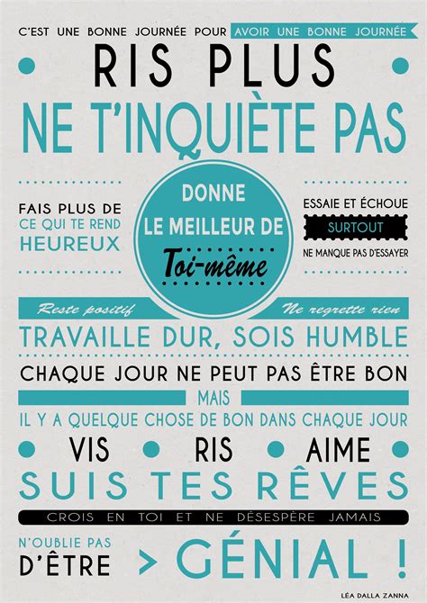 Affiche pour donner la bonne humeur le matin :) Positive Mind, Positive ...