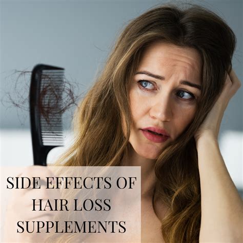 Side Effects of Hair Loss Supplements