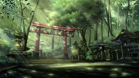 Details 75+ anime forest wallpaper - in.cdgdbentre