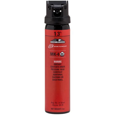 First Defense® 1.3% MK-4 Stream OC Aerosol - Defense Technology