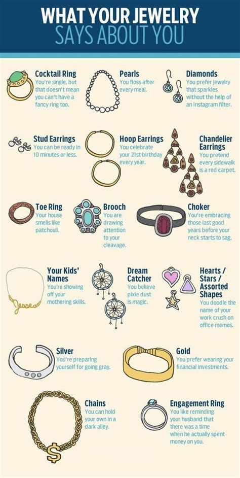 What Your Jewelry Says About You #DefineYourself #ReDesignYourself # ...