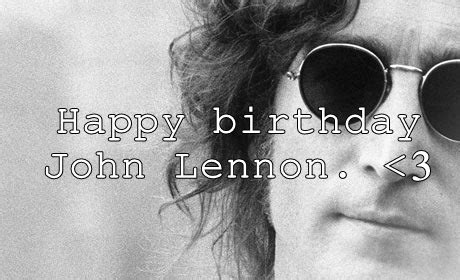 happy birthday john lennon on Tumblr