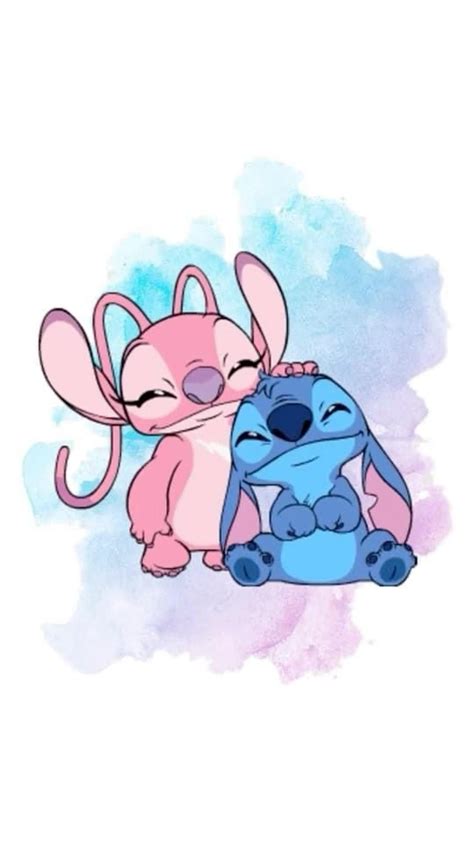 Stitch And Angel Wallpaper - EnWallpaper