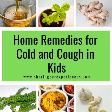 20 Home Remedies For Cold And Cough Sharing Our Experiences | Free ...