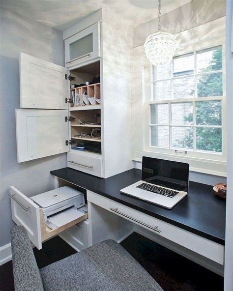 21 Bedroom Desk With Storage | Small home offices, Home office cabinets ...