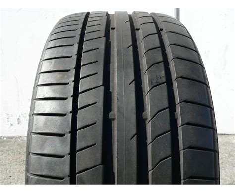 2 used tires 235 35 19 Continental ContiSportContact 5P 91Y 80% life