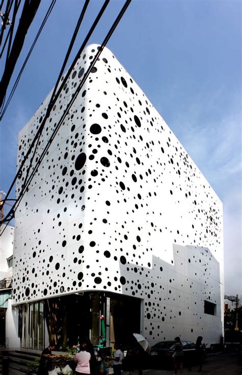 New Building Facade Design Lightmos Thonglor - Viahouse.Com