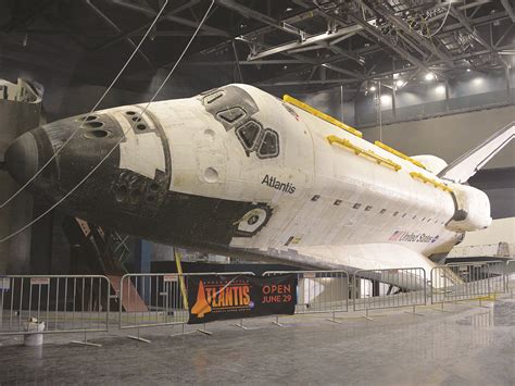 Space Shuttle Atlantis Fully Unwrapped for NASA Exhibit - SpaceNews.com