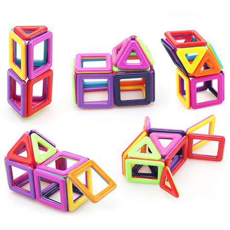 Magnetic Blocks Magnetic Building Set Magnetic Tiles Educational Toys ...