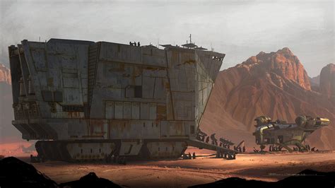 Collection of Beautiful Concept Art For THE MANDALORIAN — GeekTyrant