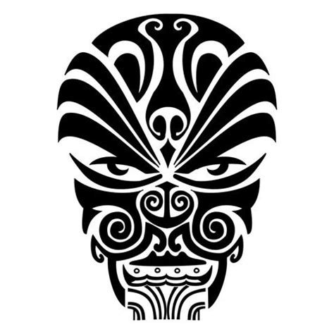 [Maori] The warrior mask | Maori tattoo designs, Polynesian tattoo ...