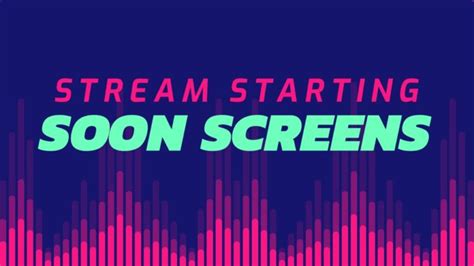 80+ Stream Starting Soon Screens (Free & Premium) - Design Hub