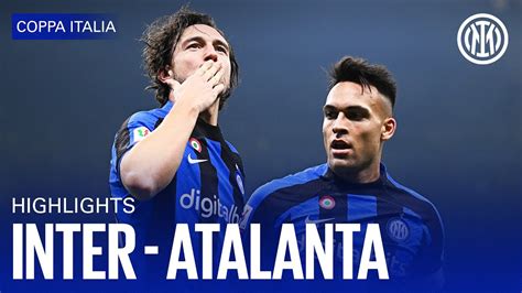 INTER 1-0 ATALANTA | HIGHLIGHTS | COPPA ITALIA 22/23 ⚫🔵🇬🇧 - YouTube