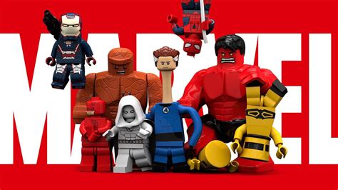 LEGO Marvel Wallpapers on WallpaperDog