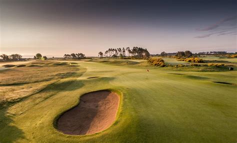 Carnoustie Golf Links, a legendary golf in Scotland.