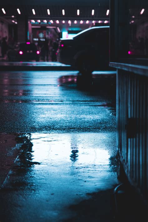 Android Wet Rainy Road Reflection Wallpapers - Wallpaper Cave