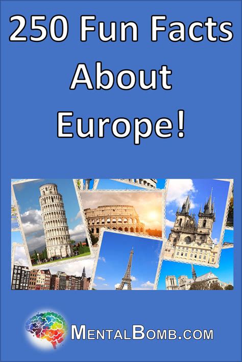 250+ Fun Facts about Europe | Fun facts, Geography for kids, Europe facts