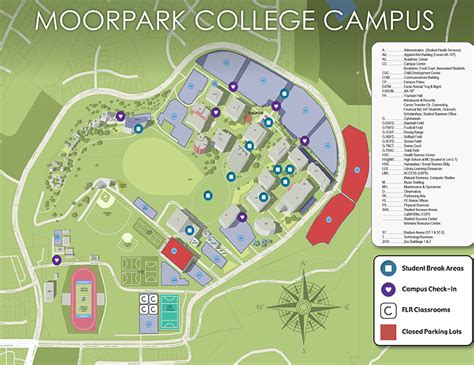 Moorpark College Campus Map: Your Guide To Navigating The Campus ...