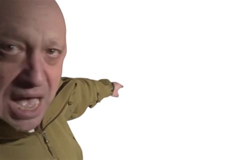 Prigozhin Pointing Transparent PNG | Prigozhin Pointing | Know Your Meme