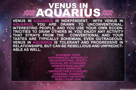 AstroConnects | Venus in capricorn, Aquarius, Venus