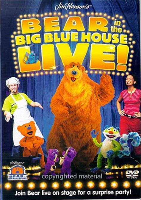 Bear In The Big Blue House: Live! (DVD 2003) | DVD Empire