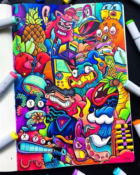 Gawx Art on Instagram: “Yasss just finished this full page doodle and I ...