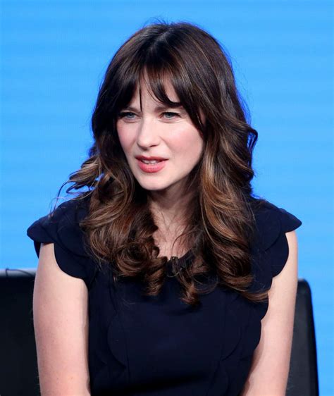 Zooey Deschanel - "New Girl" TV Show Panel at the TCA Winter Press Tour ...