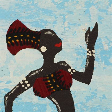 'Kpanlogo Dance II' | African motifs, Blue and white background, Dance